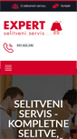 Mobile Screenshot of expert-selitve.si